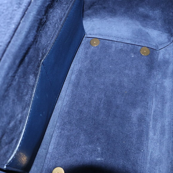 Celine Calfskin Flap Belt Shoulder Bag Blue - Picture 4 of 5